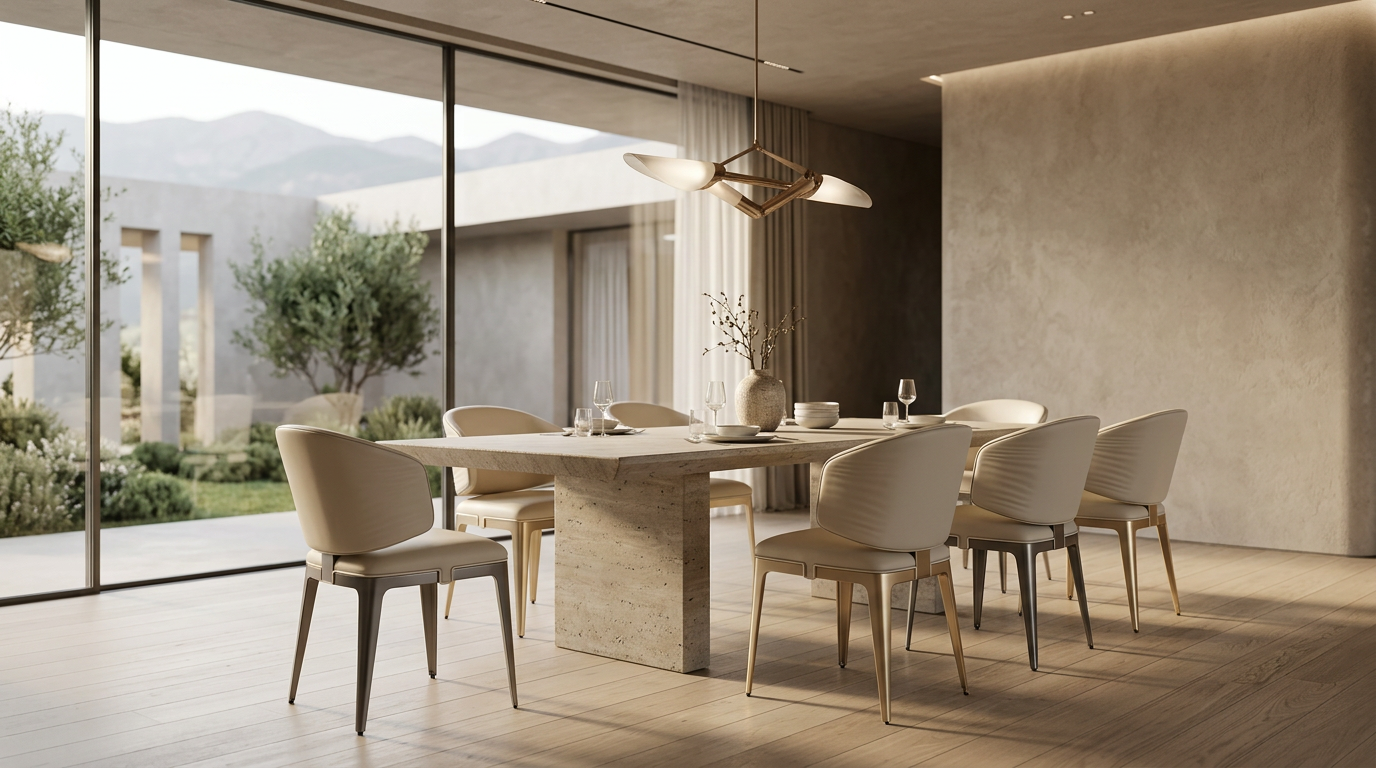 Chairs with a quiet presence