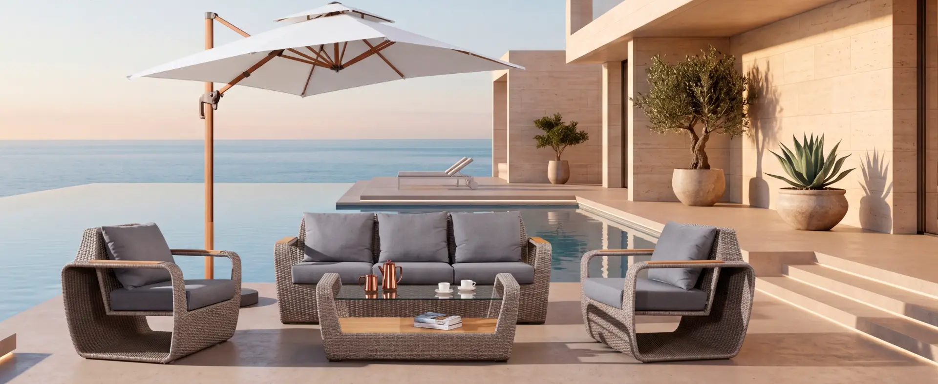Resort living, at home